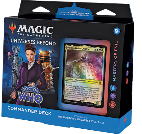 Magic The Gathering Doctor Who Masters of Evil Commander Deck