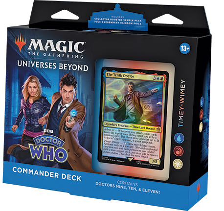 Magic The Gathering Doctor Who Timey-Wimey Commander Deck